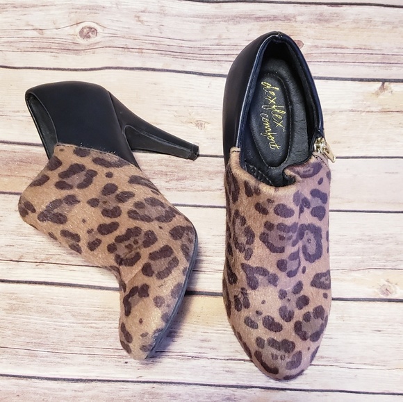 🚫SOLD Dexflex comfort Harper leopard black heel❤ - Picture 3 of 8